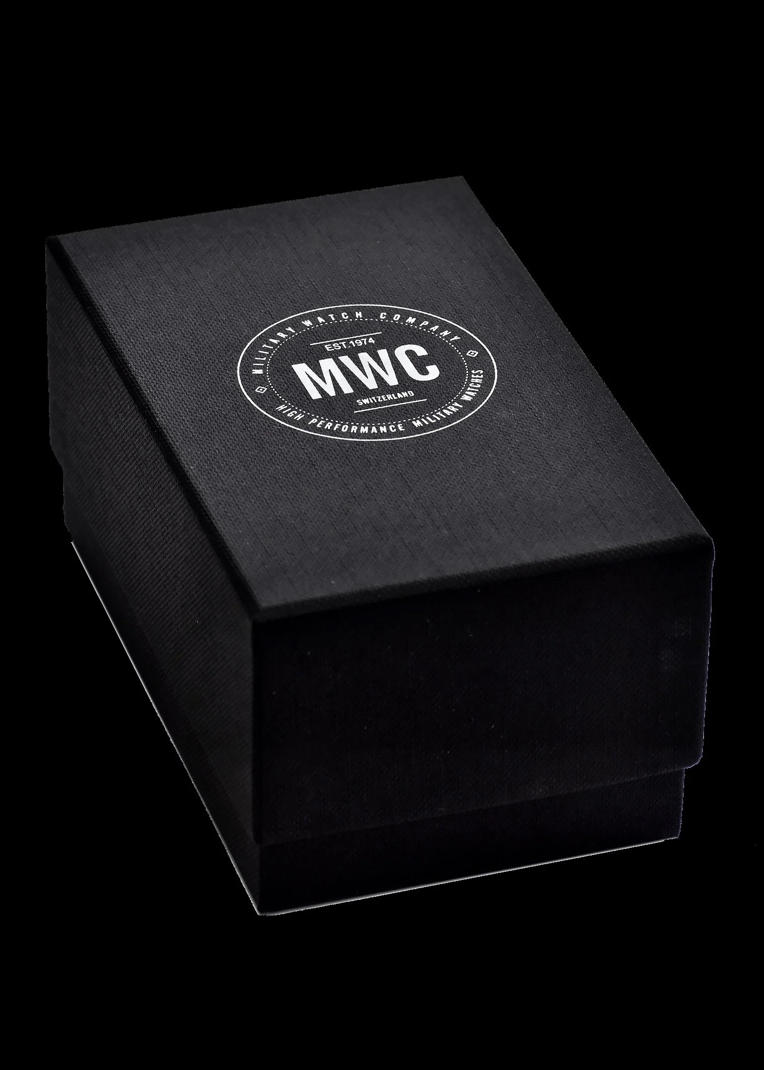 MWC Pocket Watch - General Service Military - Hybrid Movement with Black Dial