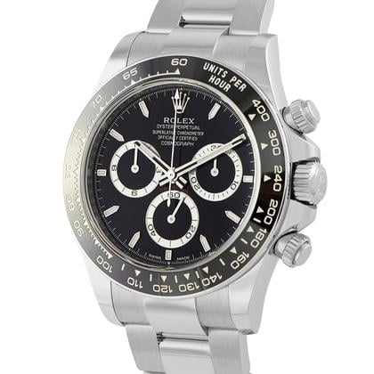 Rolex Daytona - Black Dial Steel Watch 126500LN