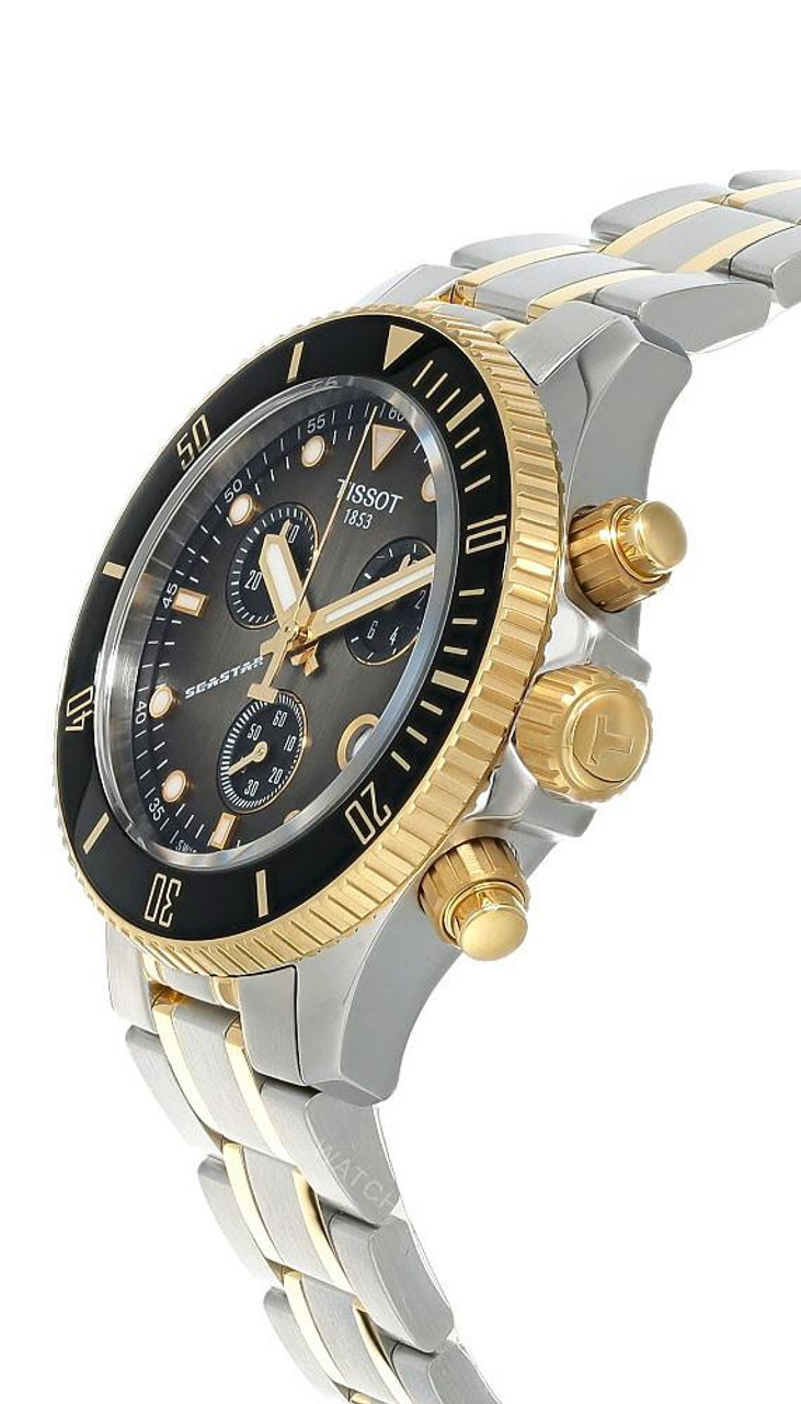 TISSOT Seastar 1000 Quartz 38MM Graded Grey-Black Dial Men's Watch